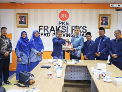 YPPSDI Al Fityah Kunjungan Silaturahmi ke F-PKS DPRD Riau